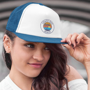 Casquette Grace Bay Beach, Turcs Et Caicos Faded Classic St