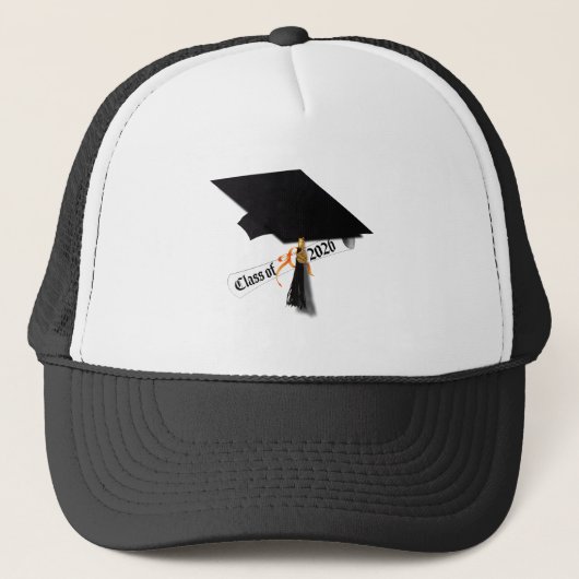 Casquette Grad Cap Diploma Class of 2026 Graduation (Devant)