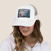 Casquette Graffiti de fille asiatique (En situation)
