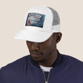 Casquette Graffiti de fille asiatique (En situation)