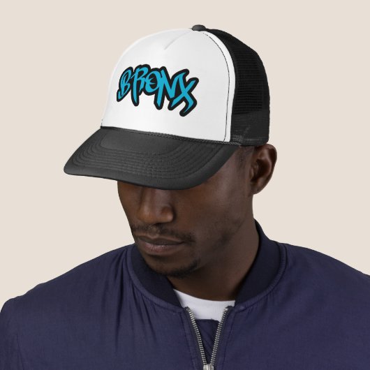Casquette Graffiti du Bronx (En situation)