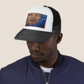 Casquette Graffiti face soleil et lune (En situation)