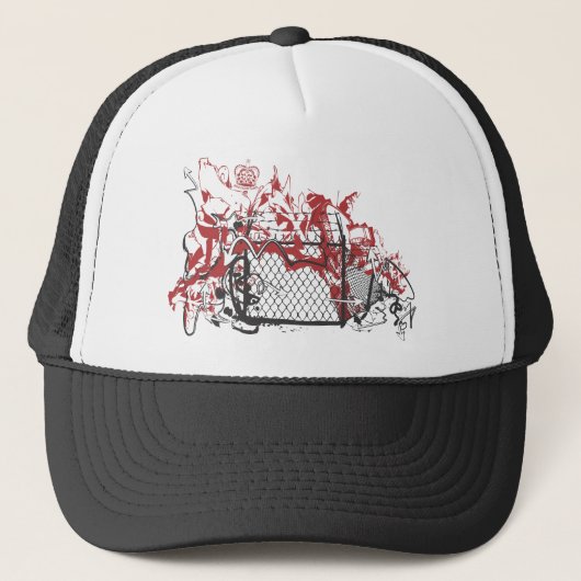 Casquette Graffiti frais Fence.ai (Devant)