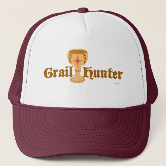 Casquette Grail Hunter Fun Collector Hobby Joy Slogan (Devant)