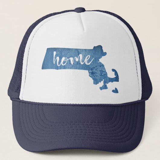 Casquette Grain de bois du Massachusetts (Devant)