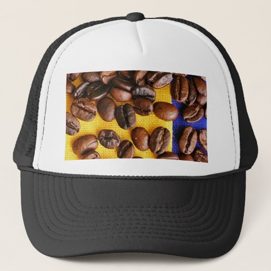 Casquette Grains de café (Devant)