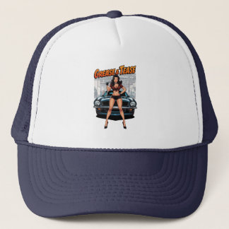 Casquette Graisse & Tease – Fille Pin-Up Hot Rod
