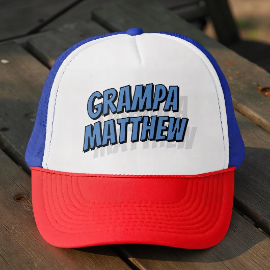 Casquette Grampa Modern Simple Cool Comique