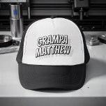 Casquette Grampa Modern Simple Cool Comique<br><div class="desc">Ce design simple et moderne est composé de la typographie de san serif.</div>