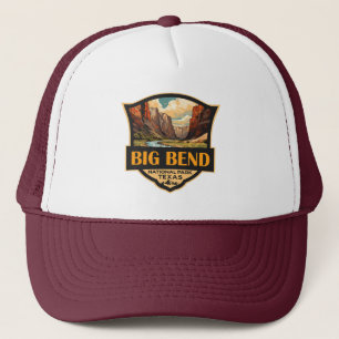 Casquette Grand Bend National Park Illustration Insigne Rétr