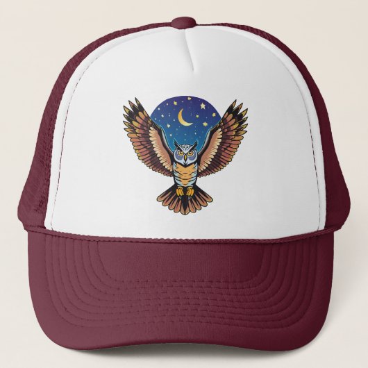 Casquette Grand-duc d'Amérique (Devant)