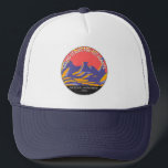 Casquette Grand Escalier Escalante Monument National Utah<br><div class="desc">Grand Staircase Escalante design vectoriel. Il y a trois régions principales du monument : le Grand Escalier,  le Plateau Kaiparowits et les Canyons de l'Escalante.</div>