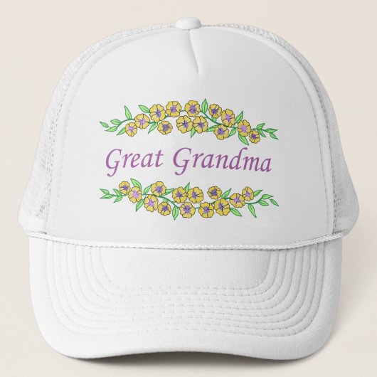 Casquette Grand grand-mère (Devant)