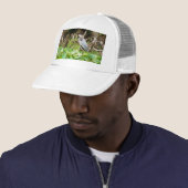 Casquette Grand héron bleu (En situation)