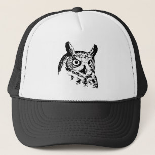 Casquette Grand logo de hibou à cornes