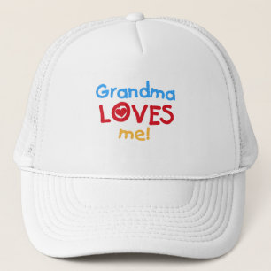 Casquette Grand-mère m'aime T-shirts et cadeaux