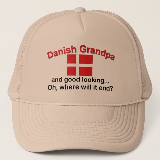 Casquette Grand-papa danois beau (Devant)