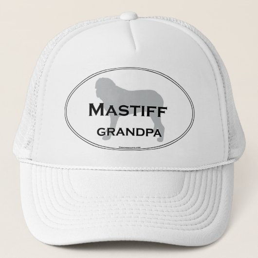 Casquette Grand-papa de mastiff (Devant)