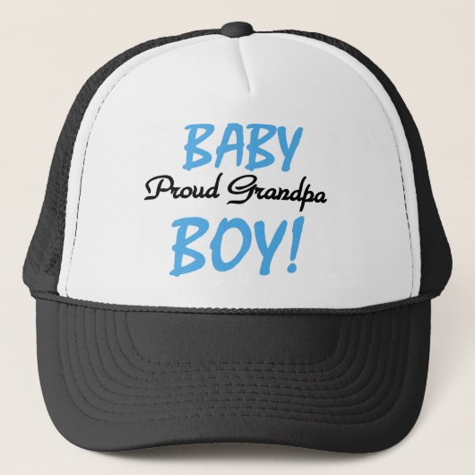 Casquette Grand-papa fier de bébé (Devant)