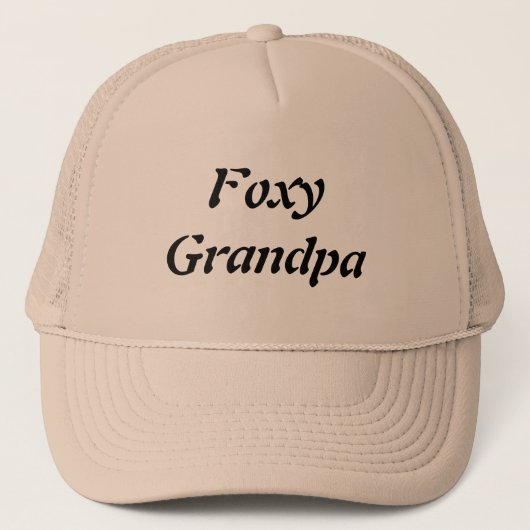 Casquette Grand-papa rusé (Devant)