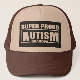 Casquette grand-père autiste très fier