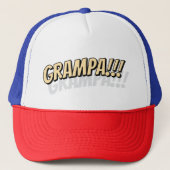 Casquette Grand-père ! ! ! Comique Cool simple moderne (Devant)