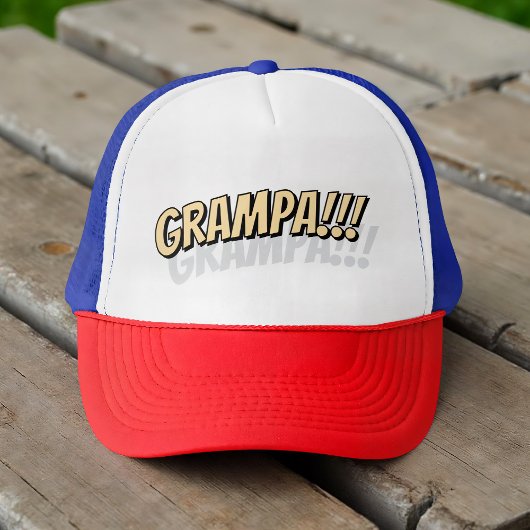 Casquette Grand-père ! ! ! Comique Cool simple moderne