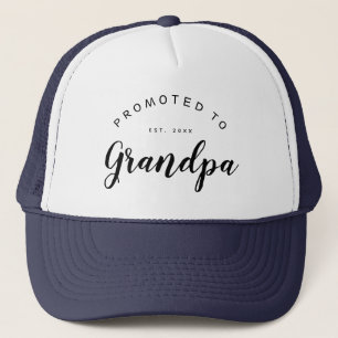 Casquette Grand-père   Faire-part bébé personnalisé