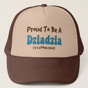 Casquette Grand-père polonais Dziadzia