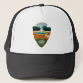 Casquette Grand Prismatic Spring Yellowstone Arrowhead (Devant)