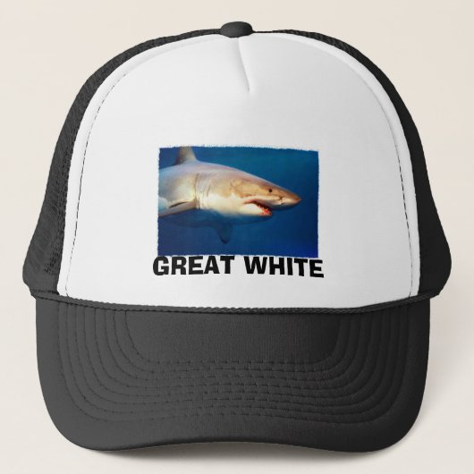 Casquette Grand requin blanc (Devant)