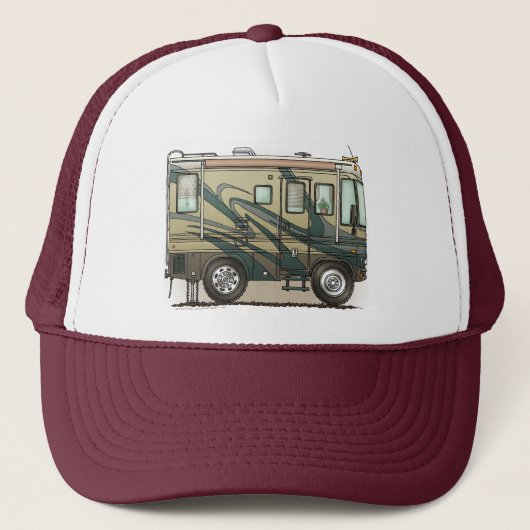 Casquette Grand rv car Motorhome du profondément satisfait (Devant)