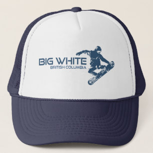 Casquette Grand skieur de Colombie-Britannique blanc