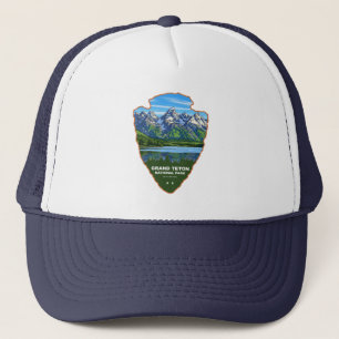 Casquette Grand Teton National Park Wyoming Flèche
