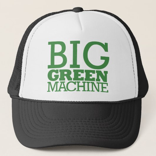 Casquette Grande machine verte - vert (Devant)