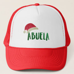 Casquette Grandma Abuela Parties scintillant Père Noël Baseb