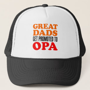Casquette Grands papas promus à Opa