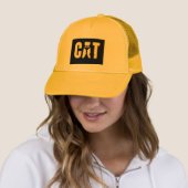 Casquette Graphique Chat Minimaliste (En situation)
