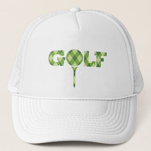 Casquette graphique de style motif de Jacquard de (Devant)