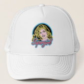 Casquette Graphique des lumières de Neon Retro Supergirl (Devant)