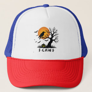 Casquette Graphique F-Caw-F pour l'art d'Halloween et l'amou