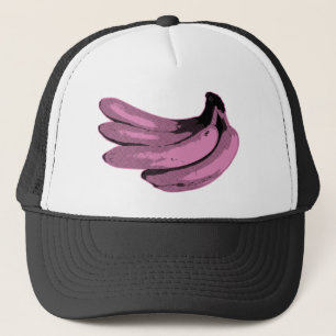 Casquette Graphisme Banane Rose Pop Art