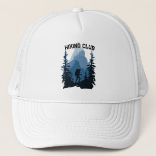 Casquette Graphisme d'aventure de silhouette de montagne du