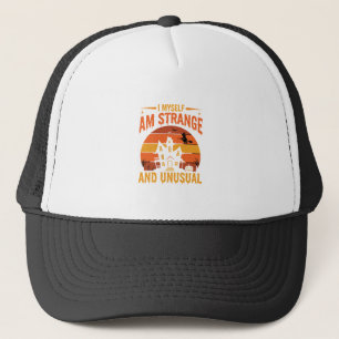 Casquette Graphisme de maison hantée étrange et inhabituel p