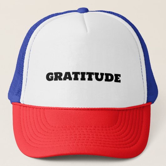 Casquette Gratitude (Devant)