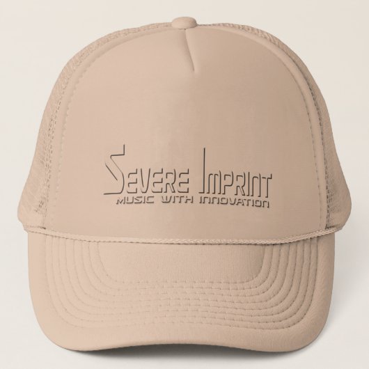 Casquette grave de Tucker d'empreinte, or (Devant)