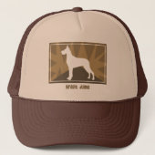 Casquette Great dane terreux (Devant)