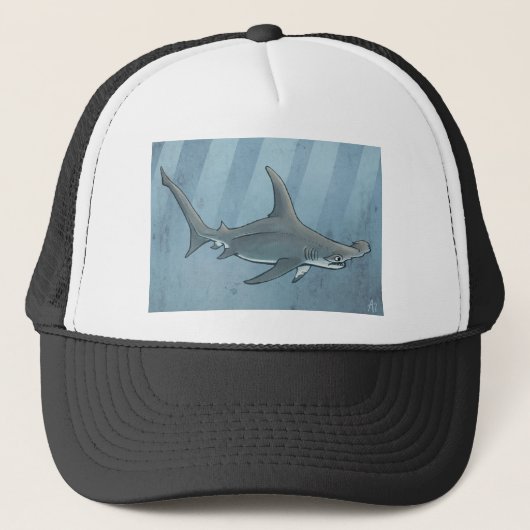 Casquette Great hammerhead shark (Devant)