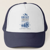 Casquette Great Smoky Mountains National Park – Retro Bear (Devant)