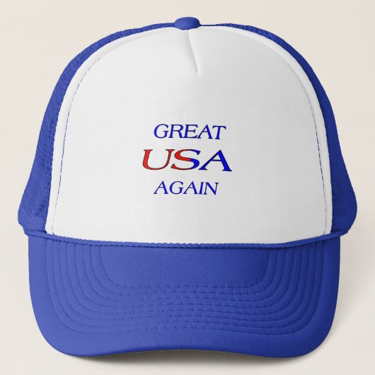 Casquette GREAT USA Again (Devant)